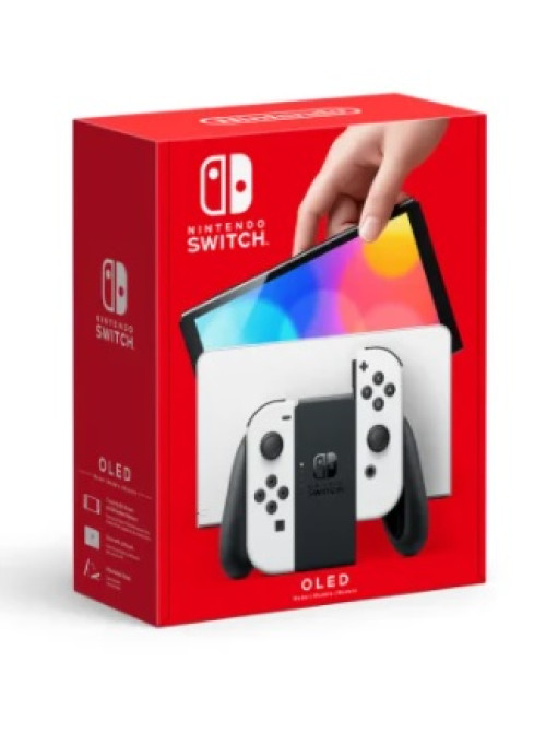 Игровая приставка Nintendo Switch OLED-модель White (Белая)